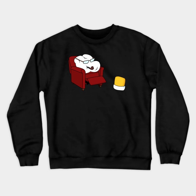 Proud Popcorn Crewneck Sweatshirt by veyda92